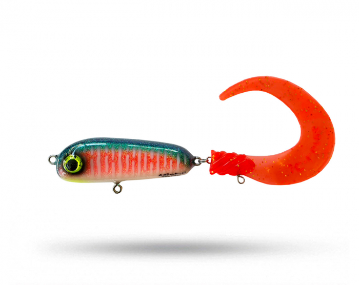 AH Baits Tail XL - Christmas Pike i gruppen Fiskedrag / Tailbeten hos Örebro Fiske & Outdoor AB (AH Tail XL - Xmas Pike)